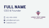 Bowling Crown Tournament Business Card