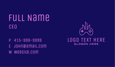 Gaming City  Business Card