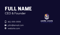 Skull Gaming Casino Business Card Image Preview