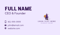 Greece Botanical Flower Business Card