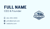 Hammer Saw Blade House Roofing Business Card
