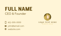 Blonde Business Card example 2