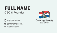Windmill Business Card example 3