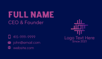 Digital Network Circuitry  Business Card Design