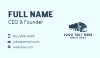 Transportation Business Card example 2
