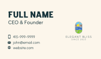 Nature Summer Tent Business Card