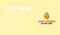 Cat Messaging App Business Card Image Preview