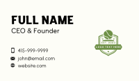 Tennis Ball Sports Team Business Card Design