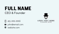 Gentleman Fashion Grooming Business Card