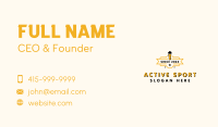 Gold Beer Booze  Business Card