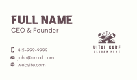 Saw Home Builder Construction Business Card