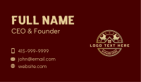 Wrench House Repair Business Card
