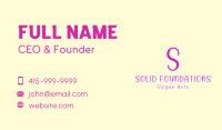 Diaper Business Card example 4