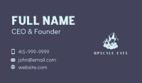 Blue Sparkle Crystals Business Card Image Preview