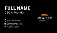 Car Wrench Mechanic Business Card