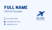 Fast Jet Plane Business Card