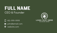 Landscaping Shovel Tool Business Card