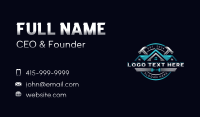 Builder Hammer Carpentry Business Card