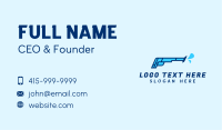 Water Pressure Washer Business Card