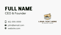 Demolition Excavator Contractor Business Card