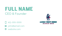 Female Superhero Mask Business Card Design