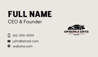 Automobile Car Detailing Business Card Image Preview