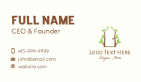 Exit Business Card example 4