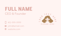 Hair Business Card example 4