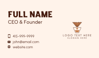 Brewed Coffee Filter  Business Card