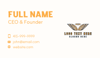 Holy Wing Halo Business Card