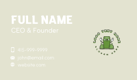 Trash Business Card example 2