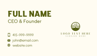 Eco Organic Planting Business Card