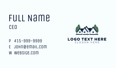 House Property Broker Business Card Image Preview