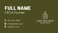 Building Realty Construction  Business Card