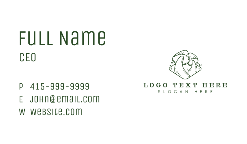 Whimsical Business Card example 2
