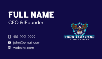 Lightning Eagle Gaming Business Card Design