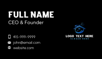 Power Pressure Wash Sanitation Business Card