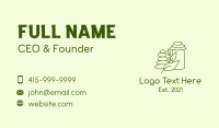 Massage Business Card example 3