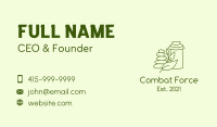 Essential Oil Business Card example 2