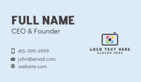 Tech Box Camera Business Card Design