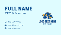 Garbage Truck Business Card example 1