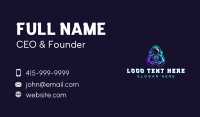 Astronaut Gaming Controller Business Card Design