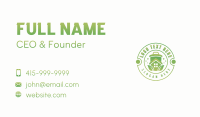 Eco Trash Garbage Business Card