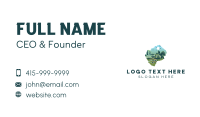 Lesotho Mountains Africa Business Card