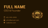 Woodwork Sawmill Carpentry Business Card