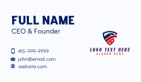 Military American Eagle Business Card