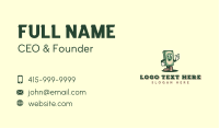 Entrepreneur Business Card example 3