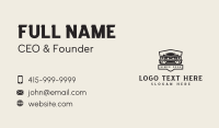 Muscle Car Mechanic Business Card