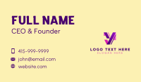 Multimedia Tech Expert Business Card Design