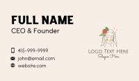 Headpiece Business Card example 3